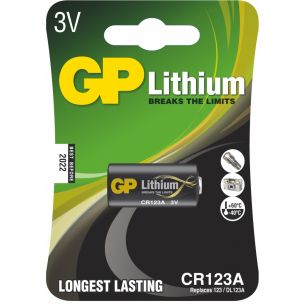 GP Lithium CR123A