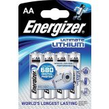 batéria Energizer Ultimate Lithium AA/FR6/1,5V-alkalicko líthiová 4-pack