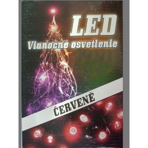 LED-100 - vianočná reťaz červená - 100 ks - 8,5 m