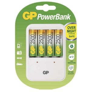 Nabíjačka GP - PB420 + 4ks AKU 2500 mAh NiMH