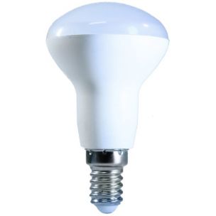 LED žiarovka 6W / E14 studená biela R50 - reflektor