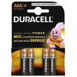 batéria Duracell AAA/LR03/1,5V-alkalická 4-pack