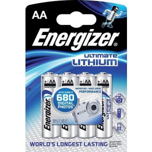 batéria Energizer Ultimate Lithium AA/FR6/1,5V-alkalicko líthiová 4-pack