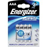 batéria Energizer Ultimate Lithium AAA/FR03/1,5V-alkalicko líthiová 4-pack
