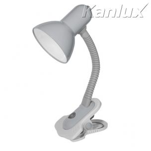 Štipcová stolná lampa SUZI HR-60-SR - Strieborná