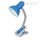 Štipcová stolná lampa SUZI HR-60-BL - Modrá