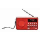 Rádioprijímač Sam - B-6039 červený Bravo