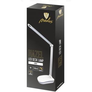 Stolná LED lampa HAZEL 5W - biela