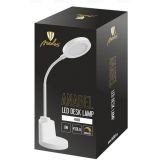 Stolná LED lampa ANABEL 8W - biela