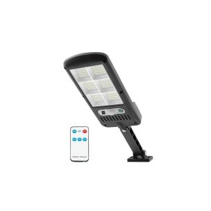 Solárna lampa LTC 24 W LXLL116 čierna